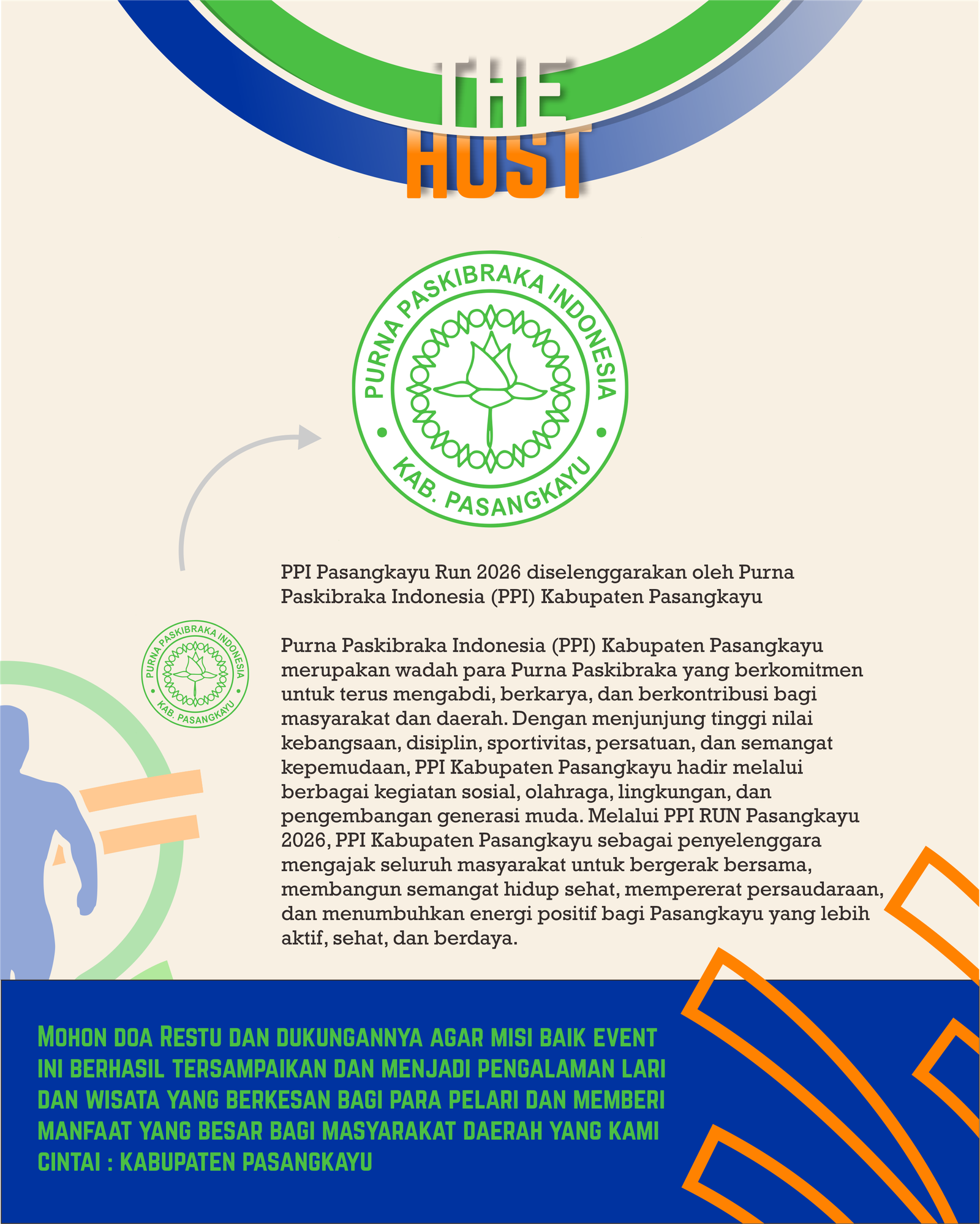Filosofi Logo PPI Pasangkayu Run 2026